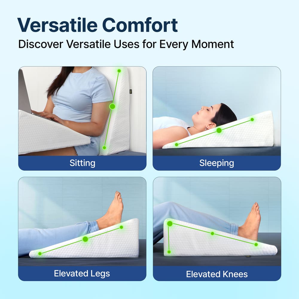 Ultimate Wedge Plus Cushion - Pillow Memory Foam