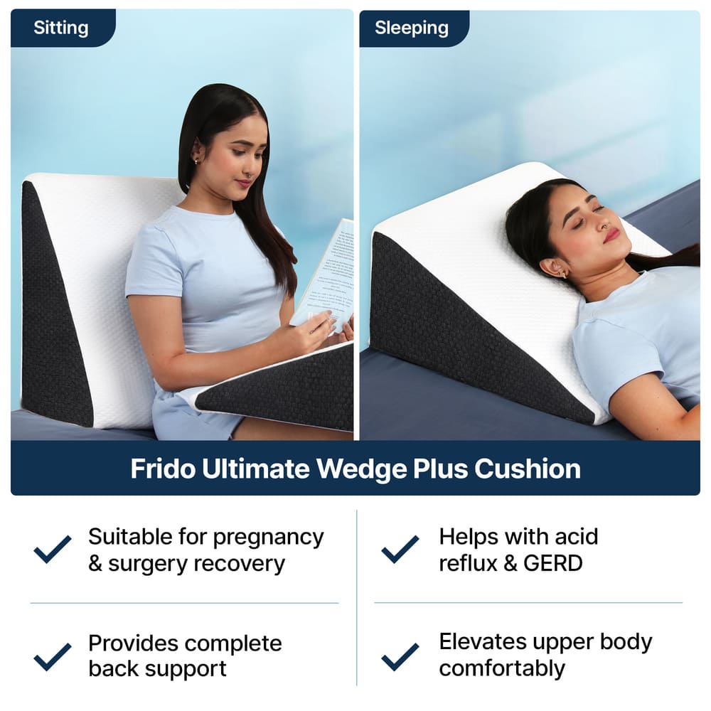 Ultimate Wedge Plus Cushion - Pillow Memory Foam