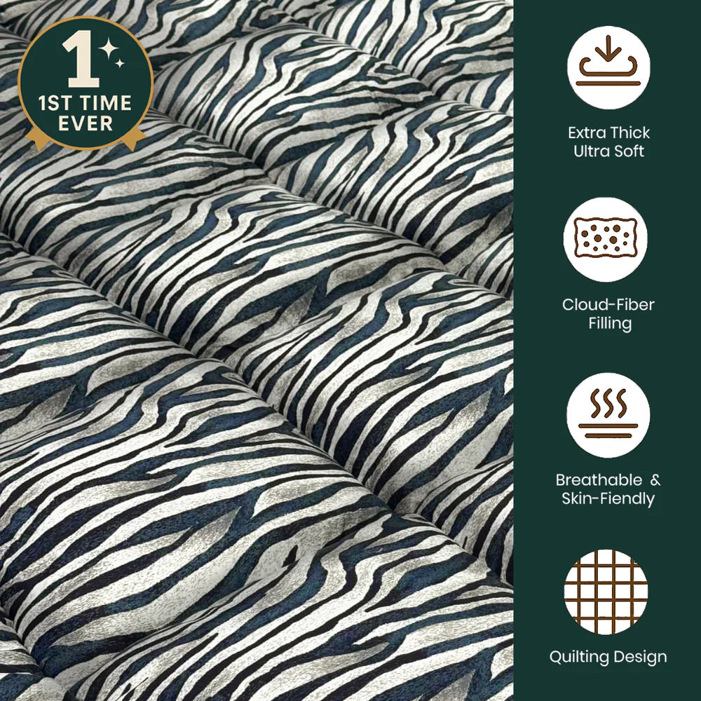 Zebra Mattress Topper